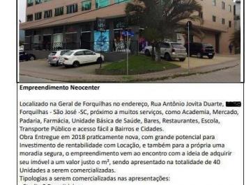 Apartamento · Apartamentos Studios, 1 e 2 Dormitórios - A partir de 89 Mil | Forquilhas | São José - SC