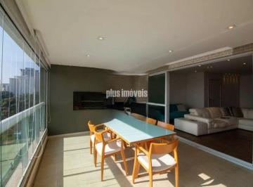 Apartamento · 161m² · 3 Quartos · 3 Vagas · Apartamento com 3 Quartos e 5 banheiros à Venda, 161 m-Campo Belo