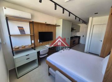 b0e9ed08ee4d4967a17d9459829fd9f0882b6dbf · Studio MOBILIADO com 1 dormitório para alugar, 25 m² por R$ 3.000,00/mês - Ouro Preto - Belo Horizon