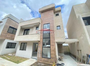 Foto 01 · Sobrado de 3 quartos em condomínio no Uberaba, Curitiba-PR: 122,40 m², suíte, 2 salas e 4 banheiros!