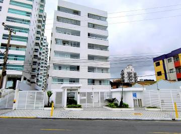 Apartamento de 2 quartos, Mongaguá · Apartamento vista mar com varanda gourmet com churrasqueira á carvão 