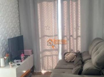 a5d0207eb0e11afb1eb114d145b25c8089a2d10c · Apartamento com 2 dormitórios à venda, 47 m² por R$ 220.000,00 - Jardim Guilhermino - Guarulhos/SP