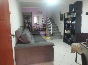 Sala · Sobrado à venda, 93 m² por R$ 584.000,00 - Vila Bela Vista - Santo André/SP