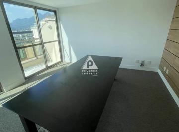 Comercial · 111m² · 1 Vaga · Cobertura Le Monde sala comercial com 4 ambientes segurança e toda infra área mais nobre Barra da Ti