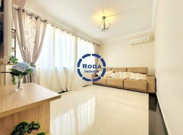 Casa · 120m² · 4 Quartos · 2 Vagas · Casa Triplex à Venda no Campo Grande – Santos/SP