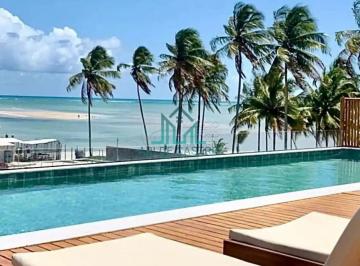 Apartamento · 67m² · 2 Quartos · 1 Vaga · Apartamento 2 Suítes, 67m², Varanda a 30 metros da Praia de Tatuamunha, na Rota Ecológica dos Milagr