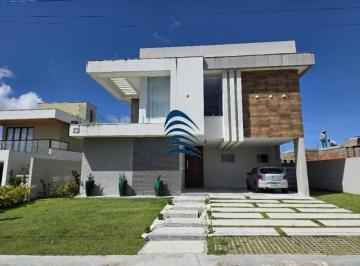 Foto 01 · ALPHAVILLE LITORAL NORTE 3 | Residência Exclusiva | 404m² | 4 Suítes | Energia Solar | Piscina com H