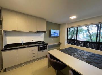Apto cozinha · Locação - apartamento 1 quarto mobiliado - Tarumã - Curitiba - PR 