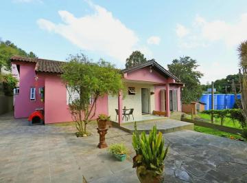 Casa · 177m² · 3 Quartos · 2 Vagas · Casa no Condomínio Cantegril - Viamão/RS com com 3 quartos, churrasqueira e 5 v
