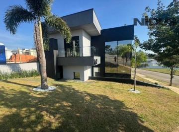 Foto 01 · Casa de Luxo no Condomínio Campos do Conde em Sorocaba-SP: 3 Quartos, 3 Suítes, 2 Salas, 5 Banheiros