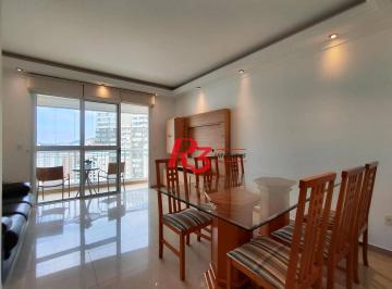 fe6725c50fea582b1ac704f541a9701766b420f3 · Apartamento com 3 dormitórios para alugar, 94 m² por R$ 7.000,00/mês - Gonzaga - Santos/SP