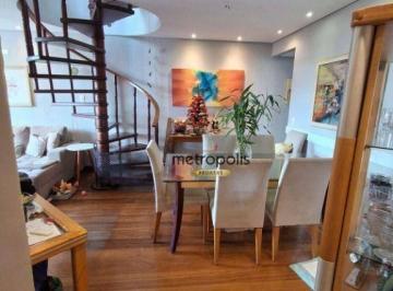 sala de jantar · Apartamento Duplex à venda, 200 m² por R$ 1.000.000,00 - Vila Marlene - São Bernardo do Campo/SP