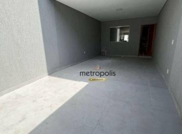 Garagem · Sobrado com 3 dormitórios à venda, 135 m² por R$ 750.000,00 - Jardim Utinga - Santo André/SP