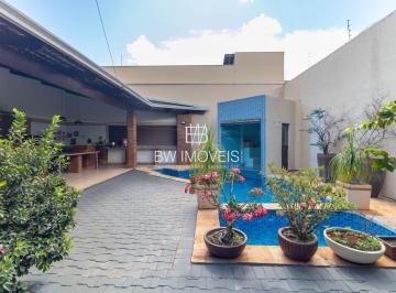 Casa · 206m² · 4 Quartos · 4 Vagas · Sobrado, 4Q 1 suíte, Mobiliado (a combinar), Piscina aquecida, Área gourmet, Village Veneza, Eldor