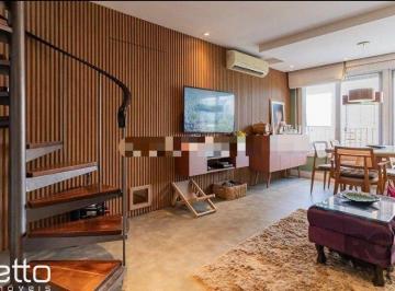 Apartamento · 200m² · 3 Quartos · 2 Vagas · Cobertura reformada para Comprar no Bairro Moinhos de Vento