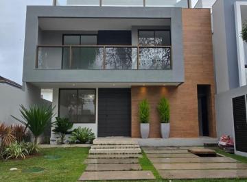 Foto 01 · CASA NO RECREIO - CONDOMÍNIO VIVENDAS DO SOL 4 SUÍTES - EXCELENTE ACABAMENTO 410m²