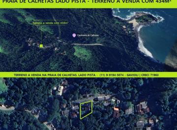 Foto 01 · PRAIA DE CALHETAS - TERRENO A VENDA COM 434M² - R$ 460.000 (11) 9-9194-5074 WhatsApp. 24h.