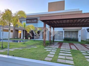 Foto 01 · Casa de Luxo em Condomínio - Guarajuba: 4 Quartos, 4 Suítes, 1 Sala, 6 Banheiros, 4 Vagas, 350m² - R