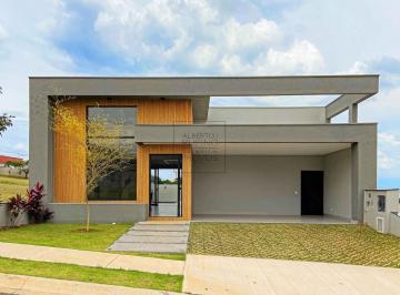 Foto 01 · Casa térrea moderna no Condomínio Villa Sapezal | 3 suítes + escritório, espaço gourmet, piscina, ga