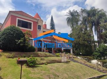 Casa · 350m² · 4 Quartos · 9 Vagas · Casa Estilo Castelinho Normando no Coração de Alphaville – Residencial 1