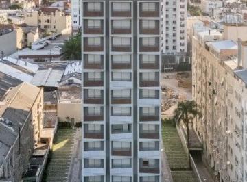 Fachada · Studio à venda em Porto Alegre, Cidade Baixa, com 1 quarto, 24,96m²