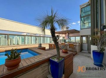 Apartamento · 240m² · 3 Quartos · 4 Vagas · Linda Cobertura com 240 m² de área útil, 3 suítes, 4 vagas