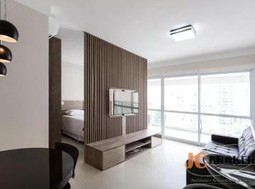 Apartamento · 50m² · 1 Quarto · 1 Vaga · Apartamento Mobiliado com 50m² de área útil, 1 suíte e 1 vaga.