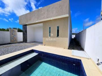 Casa · 121m² · 3 Quartos · 1 Vaga - Maria Corretora · Casa fora de condomínio com 03 quartos e piscina à venda em Gravatá/PE!