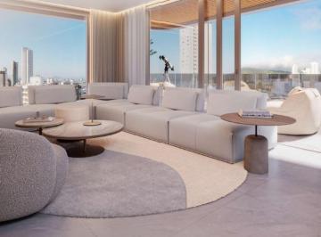 Living amplo com estar, janelas do piso ao teto e luz natural (imagem ilustrativa; vista simulada) · Chelsea 922 Art Residence: Sofisticação e Exclusividade nos Detalhes