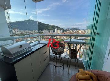 06c3eb3c9dbae42e0d770d04d37c8c0a78c998d5 · Apartamento com 2 dormitórios à venda, 64 m² por R$ 650.000,00 - Marapé - Santos/SP