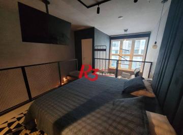 344c1853d57a4b2256b3d73364fc23f5502843c6 · Loft com 1 dormitório à venda, 69 m² por R$ 1.050.000,00 - Gonzaga - Santos/SP