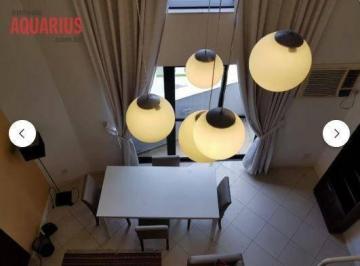 94c04d1f388aa7353ed4a7bf2f1cc8032e9c2aae · Apartamento duplex mobiliado com 1 suíte, sacada e 2 vagas – Jardim Aquarius – SJCampos