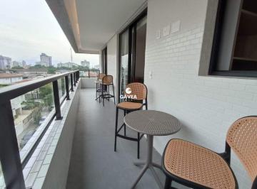 Apartamento · 116m² · 2 Quartos · 2 Vagas · Apartamento à venda no Ponta da Praia em Santos.