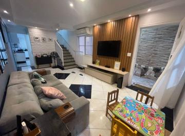 Casa · 105m² · 3 Quartos · 2 Vagas · Sobrado em Vila Tupi, Praia Grande/SP de 0m² 3 quartos à venda por R$ 699.000,00