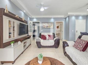Apartamento · 120m² · 3 Quartos · 1 Vaga · Apartamento para Aluguel - Centro, 3 Quartos,  120 m2 - Guarujá