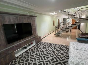 6d8307d9a94737227d2ba53cbfed2e43605925a0 · Lindo Sobrado com 3 dormitórios com suite e 04 vagas à venda, 198 m² por R$ 1.420.000 - Jardim São J