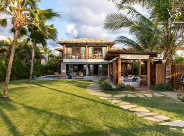Casa · 400m² · 5 Quartos · 2 Vagas · Casa Alto Padrão na Praia de Guarajuba, Camaçari/BA