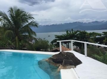 Foto 02 · Casa na costeira com praia em Ilhabela à venda,4 suítes, 2 lofts, área gourmet, piscina, quadra.
