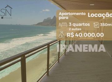 eeb6cc189fdcd848c6005be319151ca4fb9338c4 · Apartamento com 3 dormitórios para alugar, 350 m² por R$ 53.676,50/mês - Ipanema - Rio de Janeiro/RJ