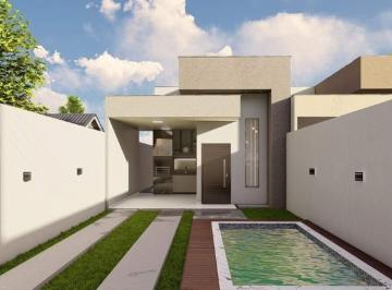 Casa · 110m² · 3 Quartos · 2 Vagas · CASA 3 Quartos 109,95 M² Santos Dumont em Três Lagoas / Ms