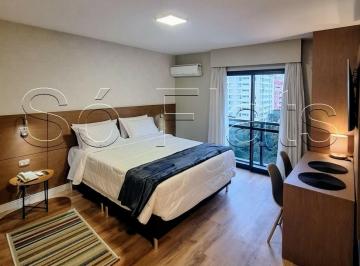 Apartamento · 25m² · 1 Quarto · 1 Vaga · Flat Interative com 25m², 1 dormitório e 1 vaga disponível para locação nos Jardins.