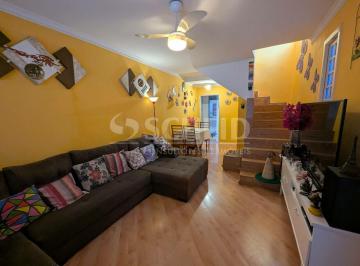 Casa · 85m² · 2 Quartos · 2 Vagas · Sobrado no Jardim Consórcio, com 02 quartos, banheiro, 02 vagas, corredor lateral