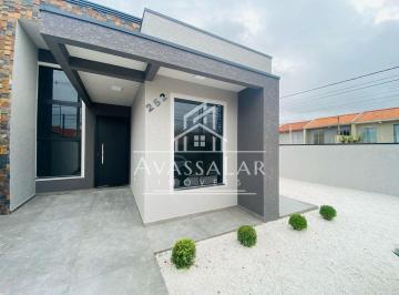 Casa · 62m² · 2 Quartos · 2 Vagas · Casa de esquina com 3 quartos, no bairro Eucaliptos, na Fazenda Rio Grande- PR