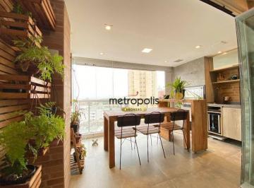 Varanda Gourmet · Apartamento à venda, 80 m² por R$ 1.181.000,00 - Osvaldo Cruz - São Caetano do Sul/SP