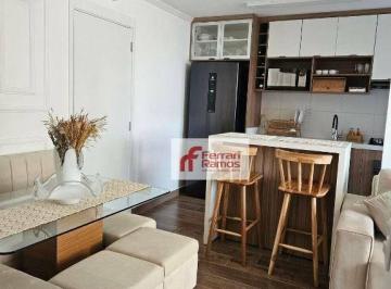 722517788be51f4144dfe49a731e8d6664eac545 · Apartamento à venda, 58 m² por R$ 575.000,00 - Bosque Maia - Guarulhos/SP