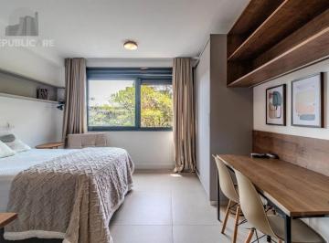 STUDIO-MOBILIADO · Apartamento com 1 dormitório para alugar no bairro Mont Serrat com 28 m²