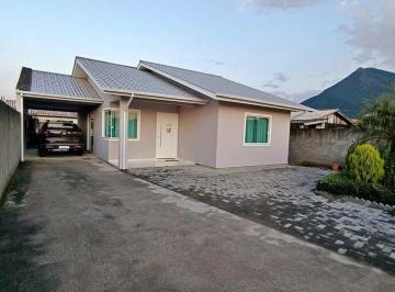 Casa · 120m² · 3 Quartos · 1 Vaga · Linda Casa de 3 Quartos (1 Suíte) em um Amplo Terreno de 426m² na Guarda do Cubatão em Palhoça/SC!