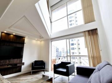 4033dae1-1244-498e-abda-dab29b0eebab · Funcional duplex para venda em Vila Nova Conceição com 1 quarto, sendo 1 suíte, 57m²
