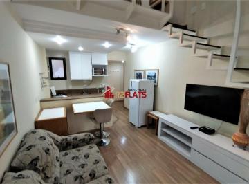 Apartamento · 43m² · 1 Quarto · 1 Vaga · Flat com ótimo preço no bairro Moema. Confira!