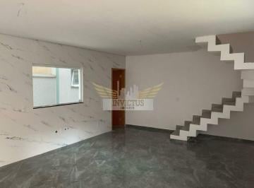 Casa · 98m² · 3 Quartos · 3 Vagas · Sobrado com 3 Quartos para Comprar, 98m² - Vila Eldízia, Santo André/SP.
